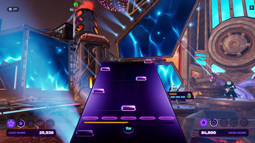 Игровой процесс Fortnite на Chromebook через GeForce Now