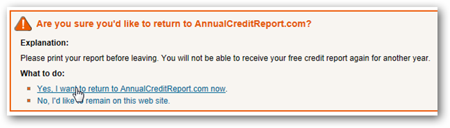 Подтверждение сохранения отчёта и возврат на сайт запроса