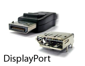 Разъём DisplayPort на плате