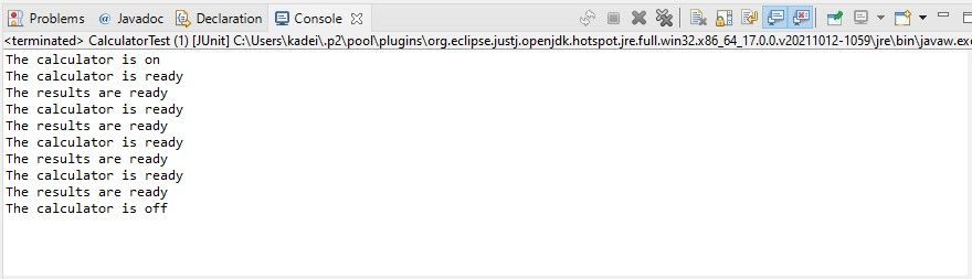 Вывод аннотации @AfterEach