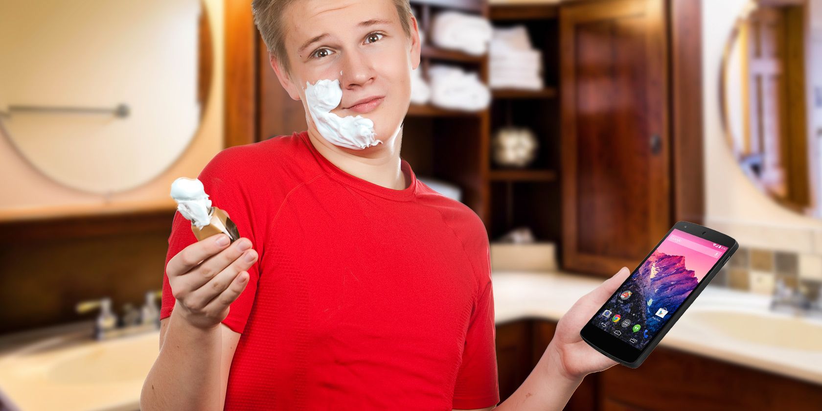 Как Android помогает получить лучшее бритьё