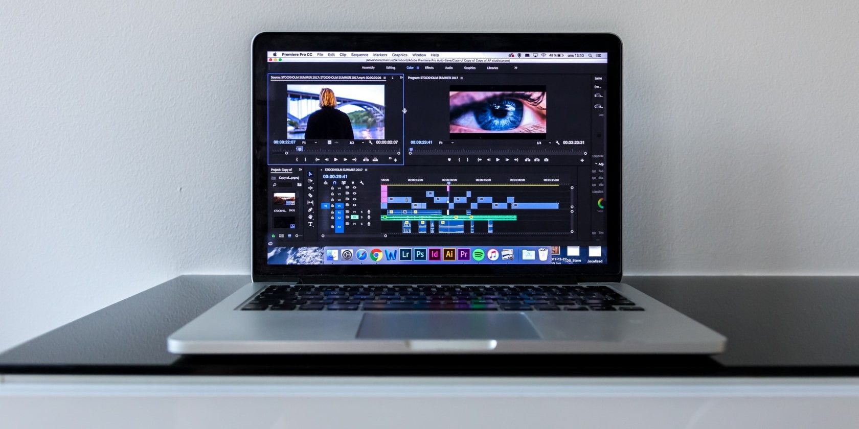 Экспорт видео из Premiere Pro — пошагово