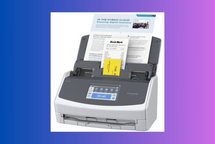 Установить драйвер Fujitsu ScanSnap iX1600 на Windows 11