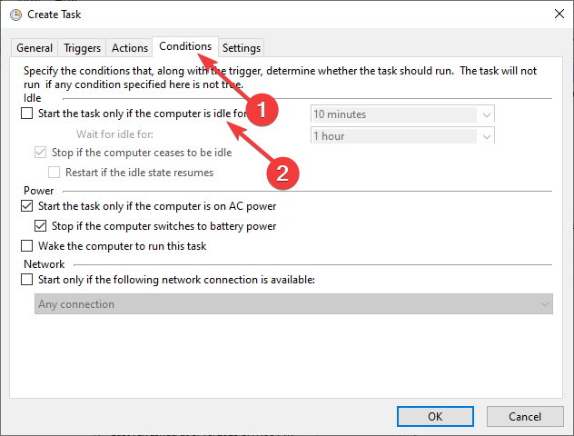 Условия задачи — убрать требование простоя