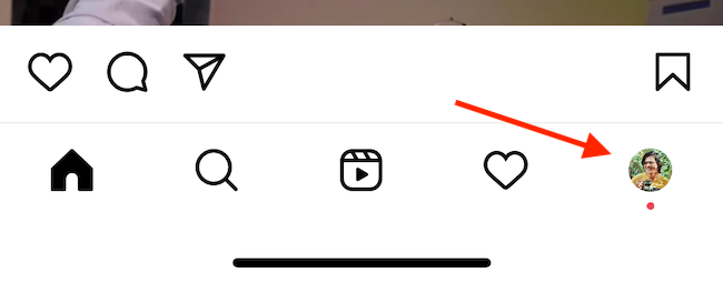 Перейдите в профиль Instagram