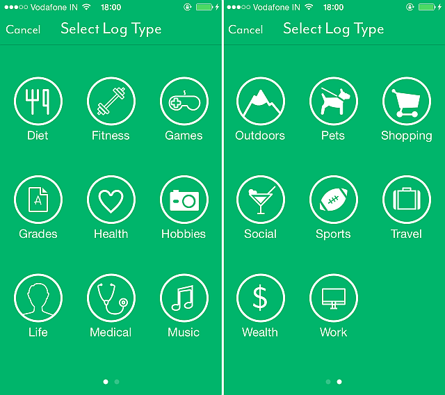Категории и настраиваемые метрики в Loggr