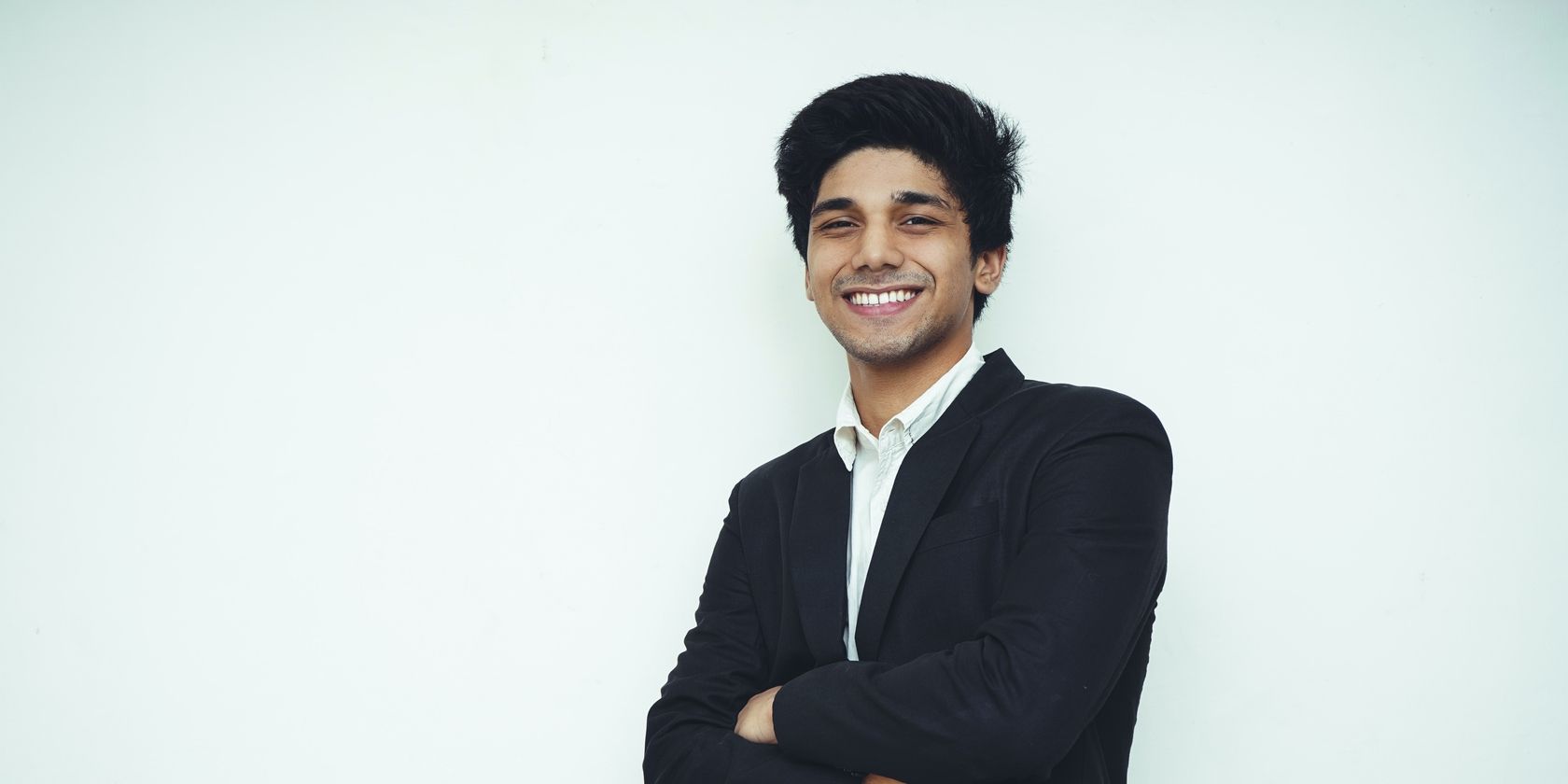 Professional Image of Man, White Background