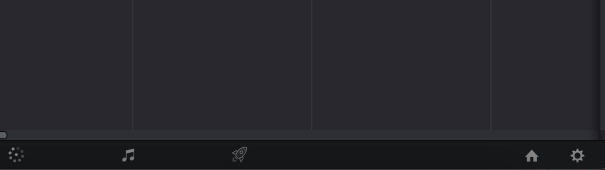 Значок Project Manager на нижней панели DaVinci Resolve
