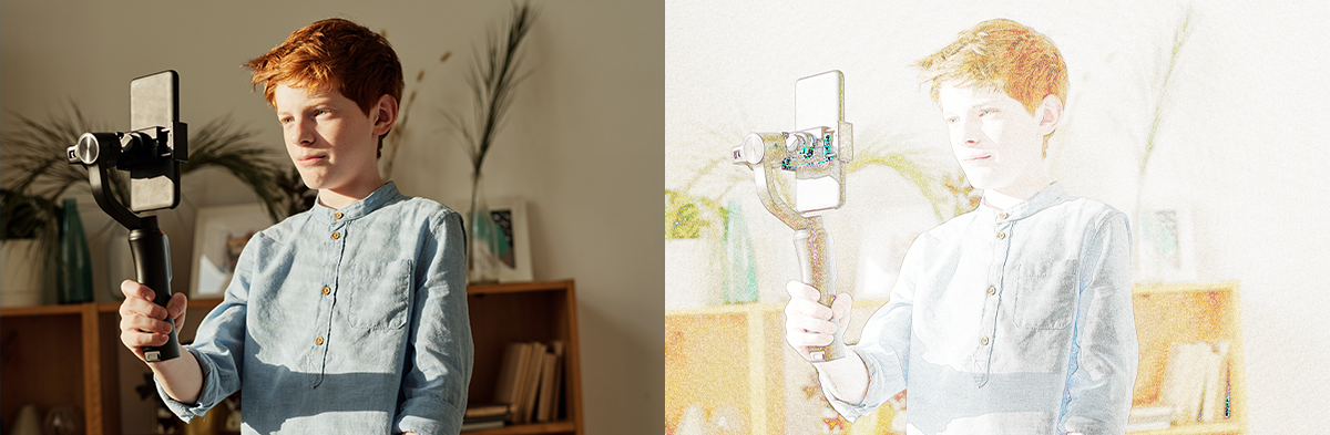 Результат фильтра Value Propagate