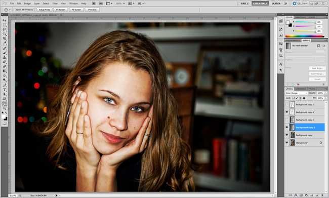 Интерпретация портрета в карандашном стиле