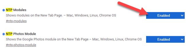 Включение двух флагов NTP