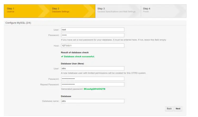 Проверка соединения с базой данных