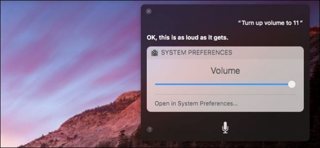 Siri в macOS Sierra: управление настройками