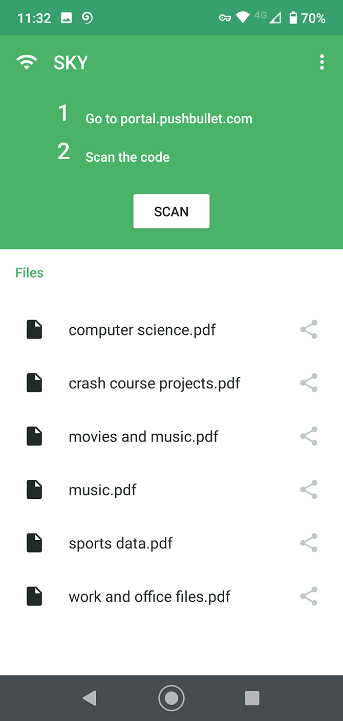 импортированные файлы в Portal