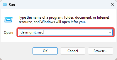 Открытие Диспетчера устройств