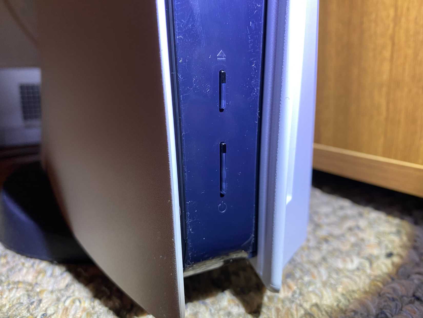 кнопка питания PS5