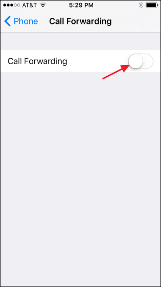 Ввод номера для переадресации