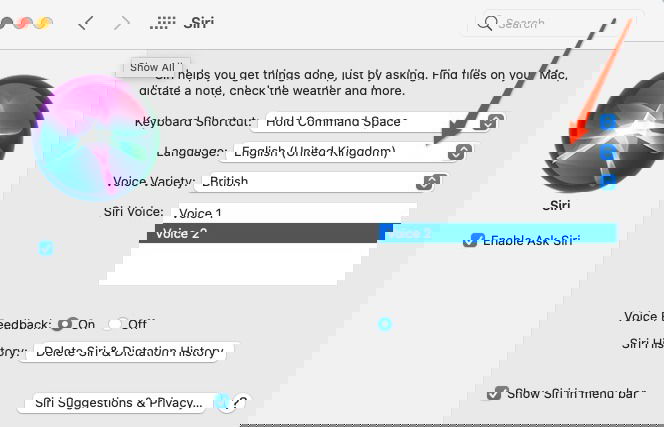Siri Change Language On Mac