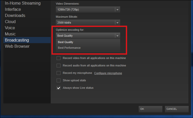 Настройка расположения чата