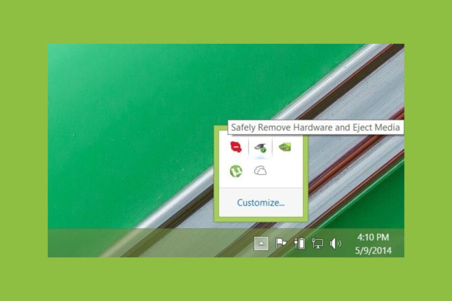 Как безопасно извлечь USB в Windows 10