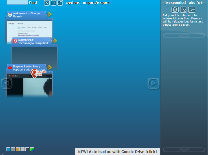 The TooManyTabs extension