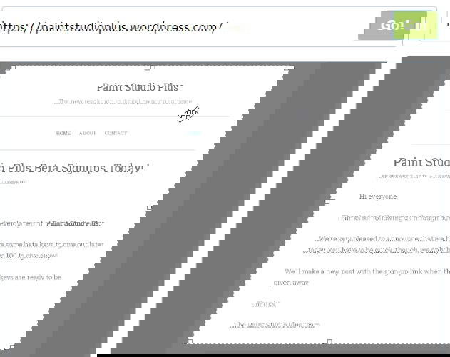 Превью сайта в VisualPing перед запуском мониторинга