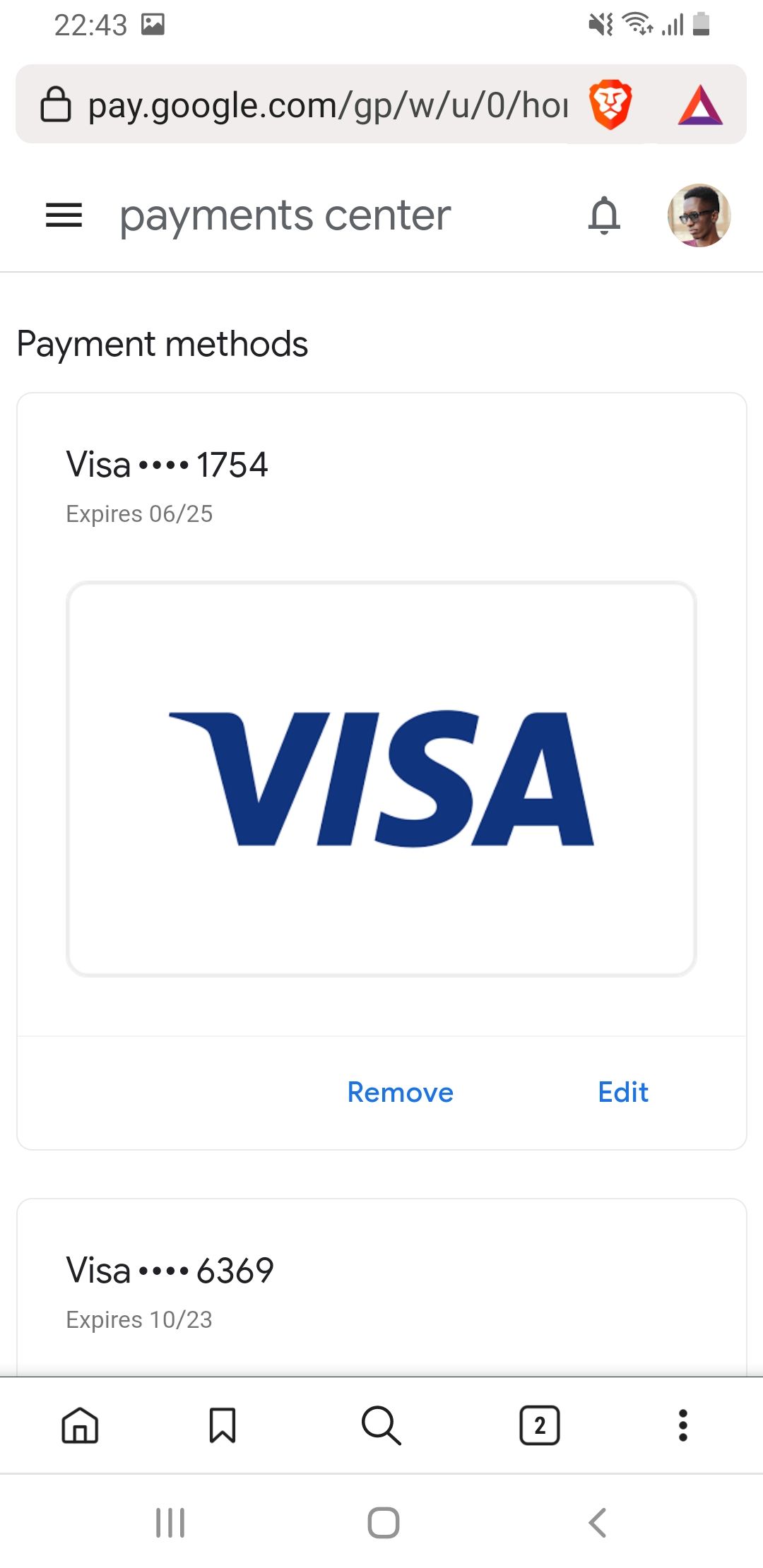 Скриншот списка карт в Play Store