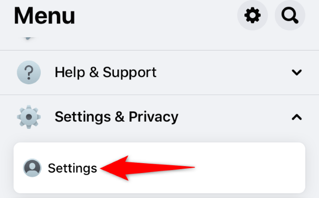 Выберите Настройки и конфиденциальность > Настройки.