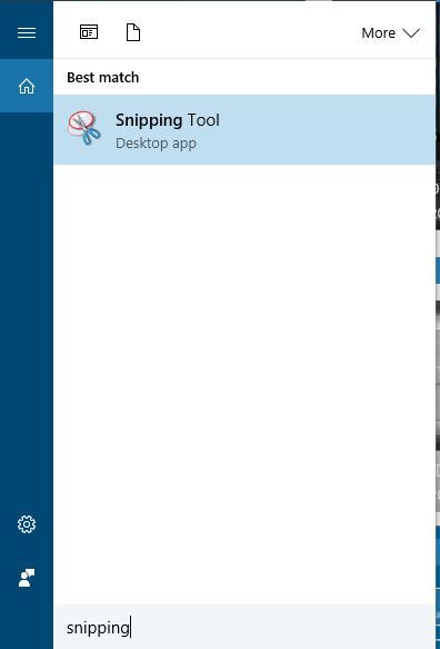 Ножницы Windows 10 — создание области для скриншота