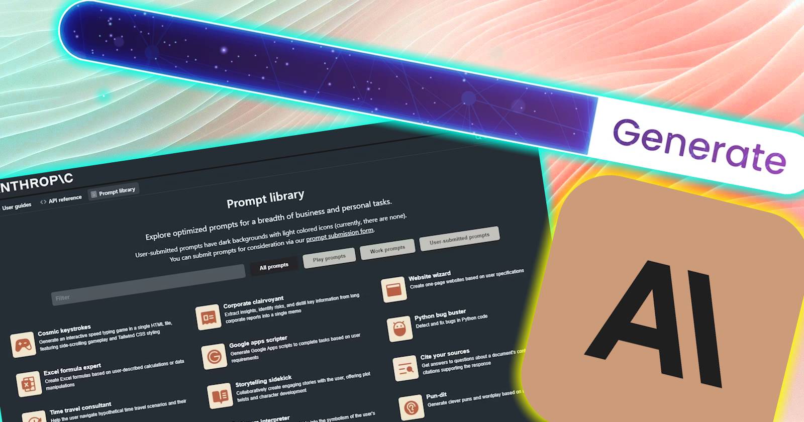 Библиотека подсказок Anthropic — как использовать