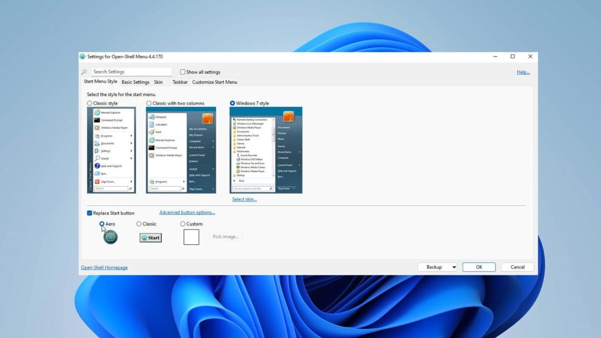 Open Shell Menu: бесплатная альтернатива меню «Пуск»