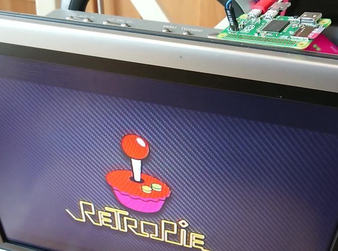 With the composite cable created, connect the Pi Zero to the RCA port