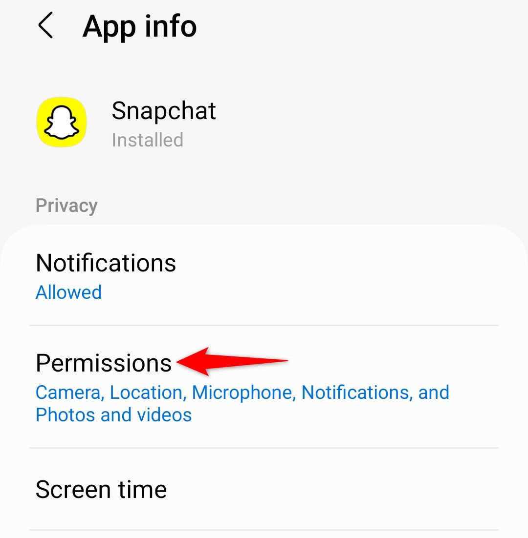 Разрешить Snapchat доступ к камере на Android и iPhone