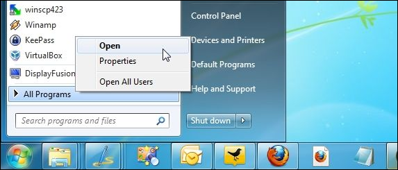 Скриншот: пункт 
