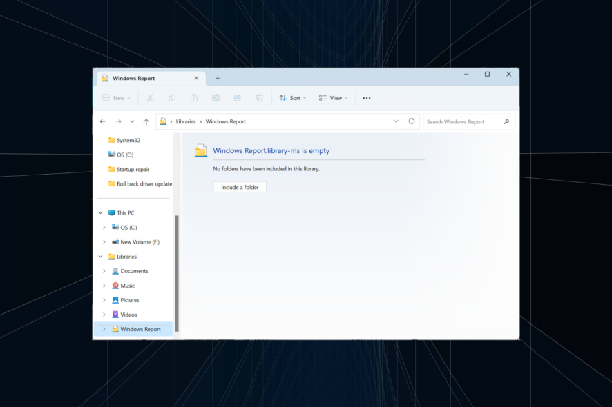 Создание и управление библиотеками в Windows 11