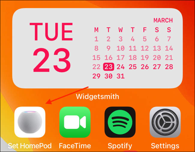 Нажмите ярлык на главном экране, чтобы запустить