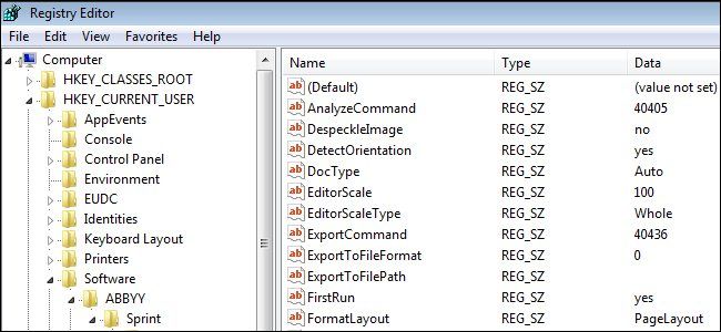 Regshot — мониторинг реестра Windows