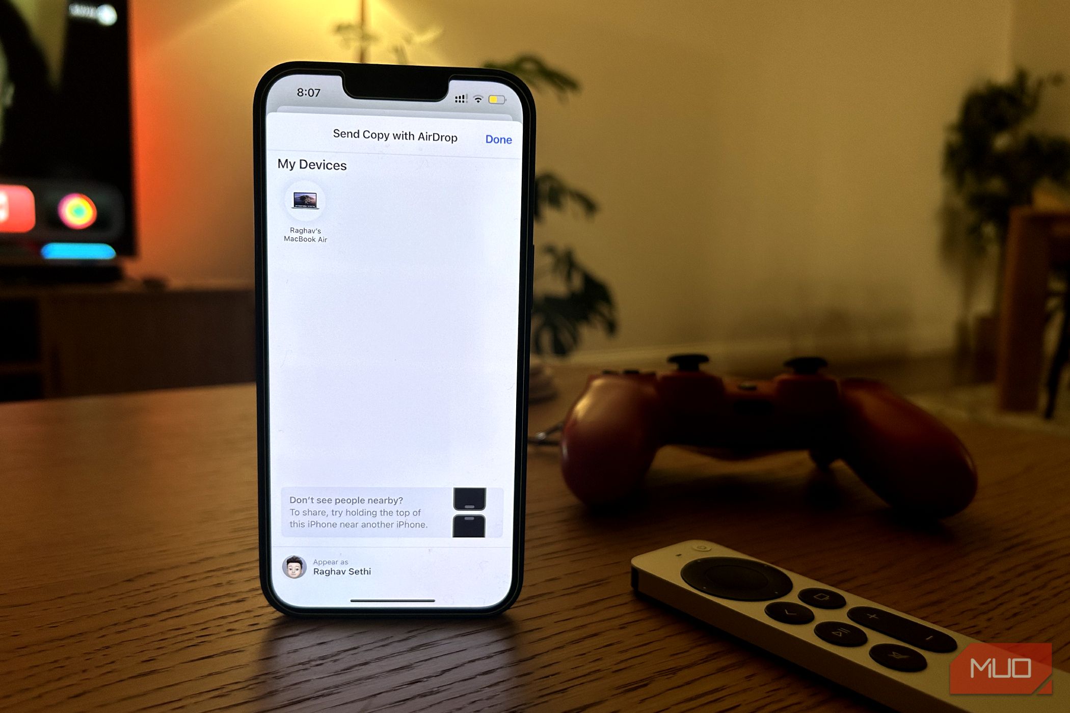 Изменить имя AirDrop на iPhone, iPad и Mac