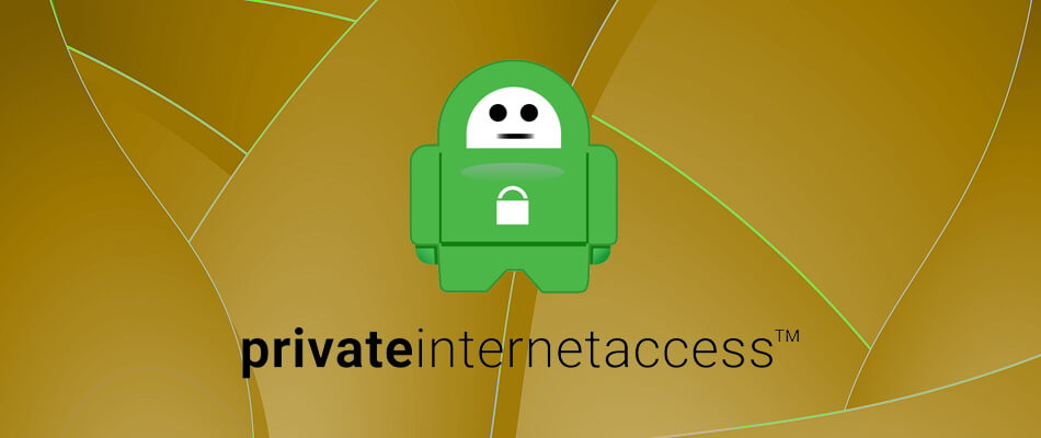 Окно приложения Private Internet Access