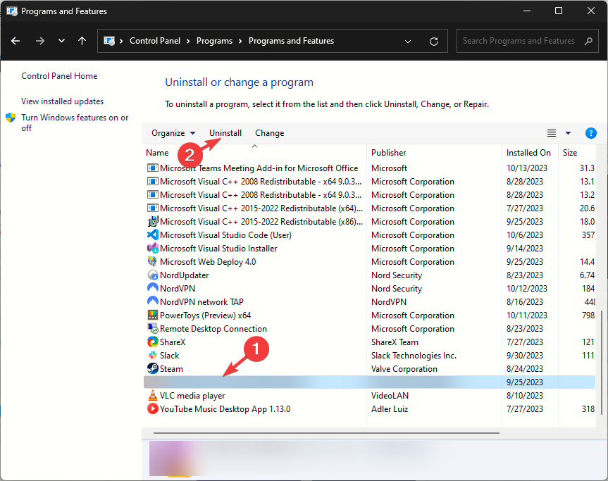 Окно удаления: Riot Vanguard