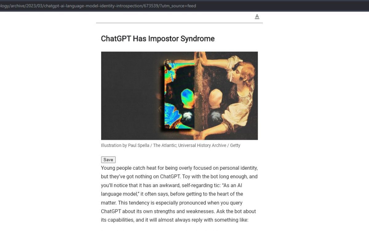 Статья в режиме чтения без лишних элементов