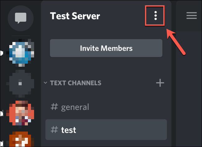 Нажмите на меню из трёх точек в правом верхнем углу списка каналов.