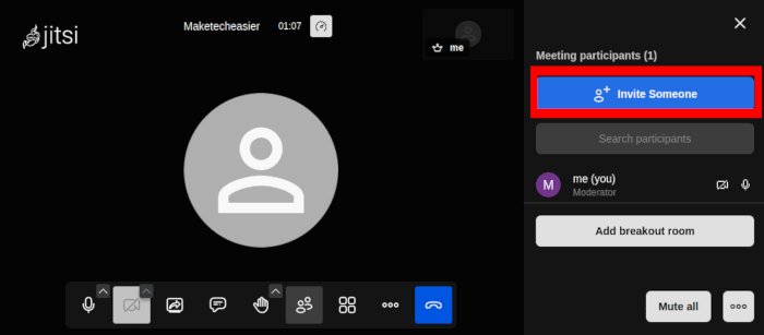 Окно приглашения
