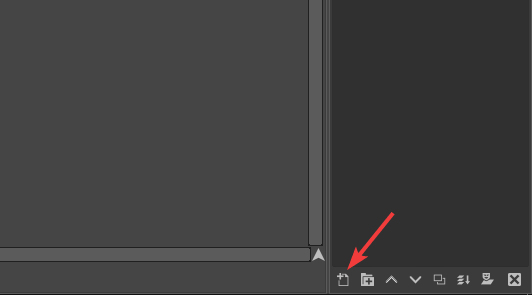 Добавить новый слой