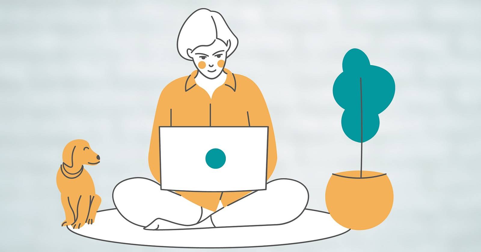 Как работать из дома с собакой