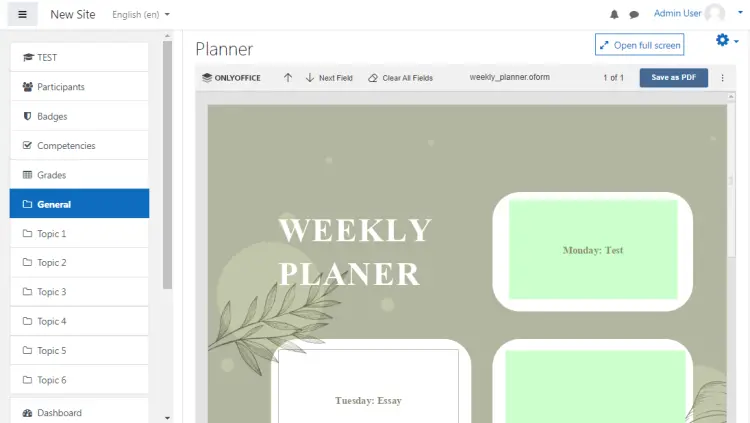 Формы в ONLYOFFICE