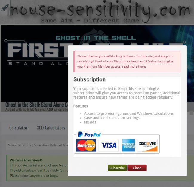 Первый экран с навязчивым попапом на сайте