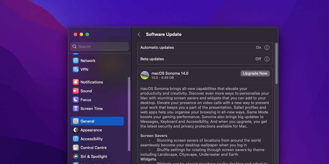Обновление macOS