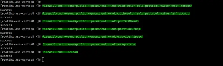 Конфигурация firewall