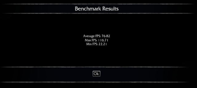 CSV-таблица с результатами Fraps: Min/Max/Avg FPS